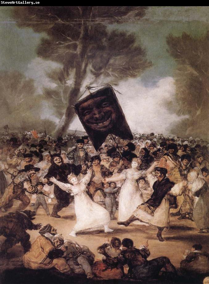 Francisco Jose de Goya The Burial of the Sardine